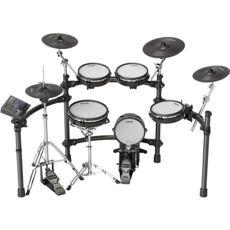 NUX DM-8 E-Drum Set, elektronisches Schlagzeug mit vielseitigen Klängen und kompaktem Design