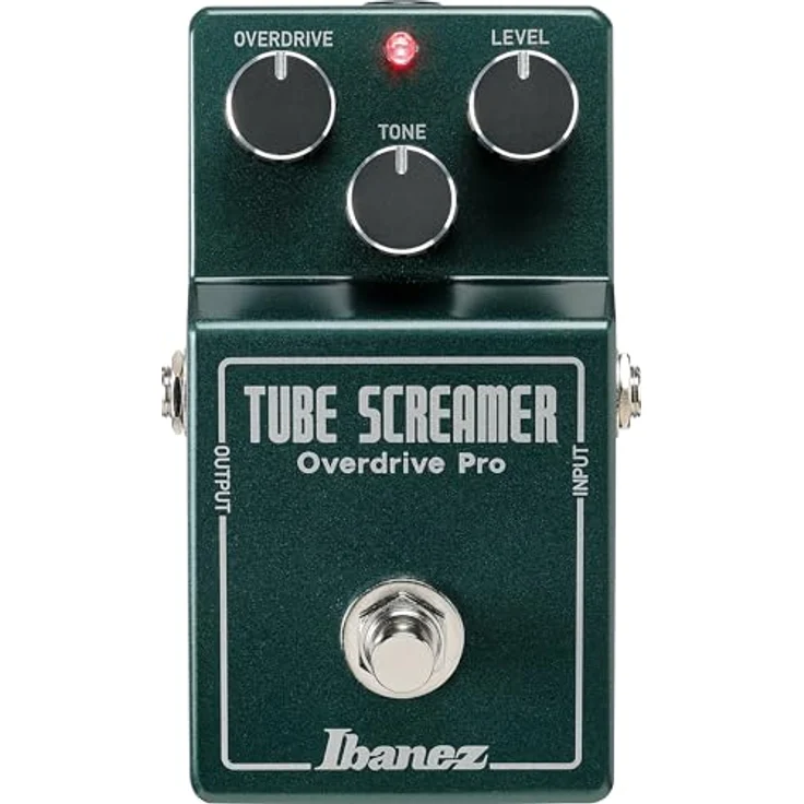 Ibanez TS808 HW V2, Handverdrahtetes Overdrive-Pedal mit Boost-Funktion und MOGAMI OFC Kabeln, Japan – Bild 1
