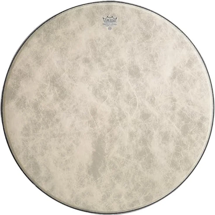 Remo 16" Fiberskyn 3 Bass Drum FA, Bass Drum Fell in Ambassador Stärke mit warmem Attack, einlagiger 10-mil Mylar Film – Bild 3