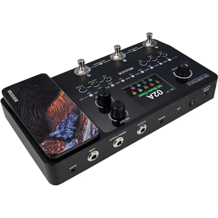 Mooer GE150 Plus Li Amp Modeling, Gitarren-Multieffekte mit 55 Verstärkermodellen, 170 Effekten, 7,4 V Akku und 2.8" Touch Screen – Bild 6