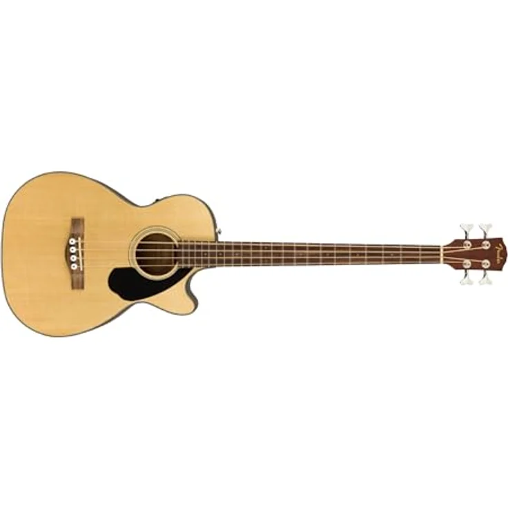 Fender CB-60SCE A-Bass, Akustikbass mit massiver Fichten-Decke, Mahagoni-Korpus, Fishman Preamp, Naturfinish – Bild 2