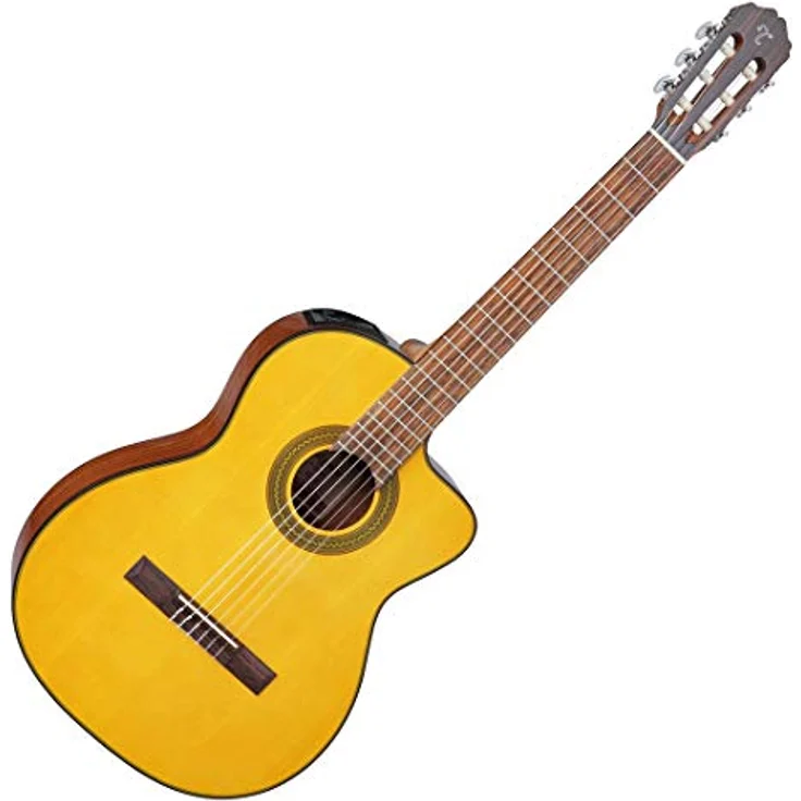 Takamine GC1CE-Nat, Konzertgitarre mit Fichten Decke, Mahagoni Korpus, integriertem Tonabnehmer TP-E System und natur Hochglanz Finish – Bild 2