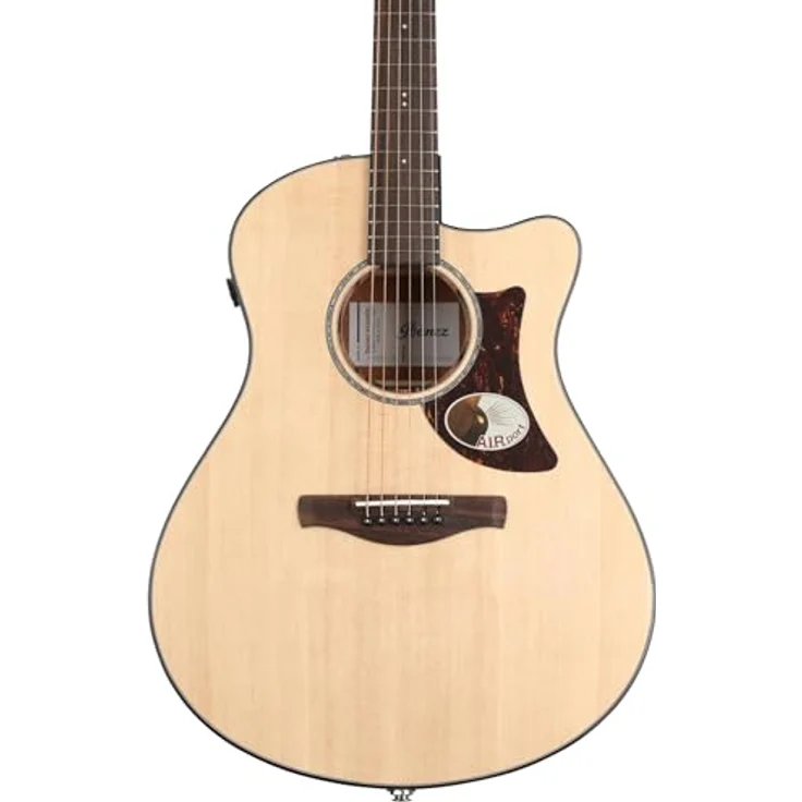 Ibanez AAM300CE-NT, Westerngitarre im Grand Auditorium Format mit sorgfältiger Verarbeitung und ausgewählten Materialien