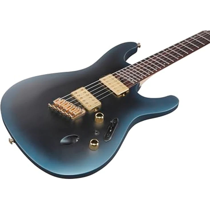 Ibanez Standard SML721-MAM E-Gitarre, Midnight Arctic Ocean Matte, sorgfältige Verarbeitung und hochwertige Materialien – Bild 5
