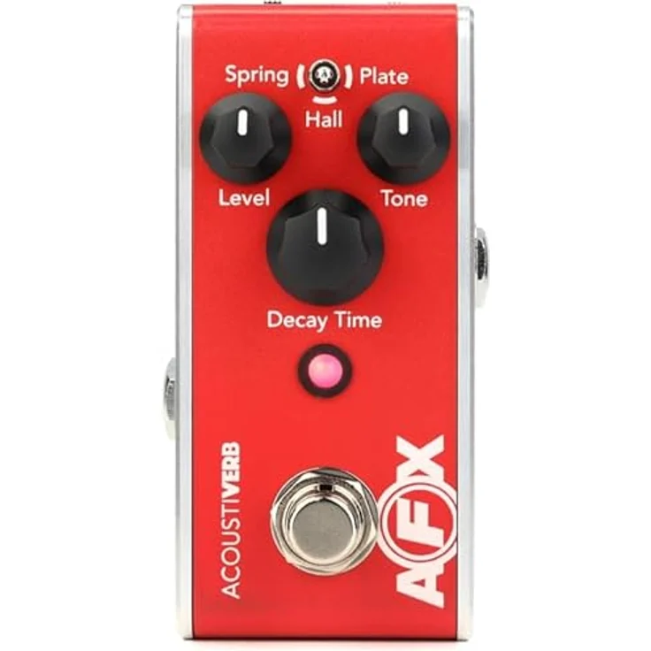 Fishman AFX Acoustiverb Mini Reverb, Multi-Reverb-Pedal für Akustikgitarre, Hall/Plate/Spring, True Bypass, kompakt – Bild 5