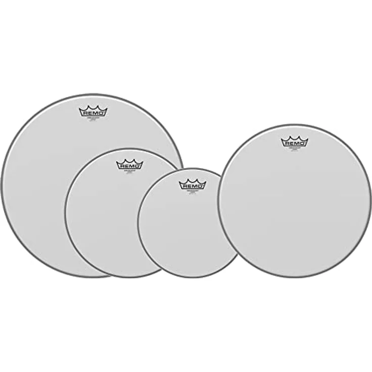 Remo Schlagzeugfell Pro Pack Ambassador Coated Weiß, Set mit 10", 12", 14", 16" Fellen – Bild 1