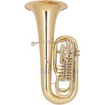 Miraphone 181C M Belcanto F-Tuba, 5/4 Größe, 6 Zylinderventile, Messing mit Klarlack, Ø Schallstück 420 mm, inkl. TU27 Mundstück