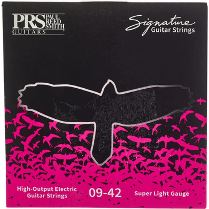 PRS Signature Strings 009 SL, Gitarrensaiten 009-042, Super Light Gauge, Nickel-plated Steel, Made in USA