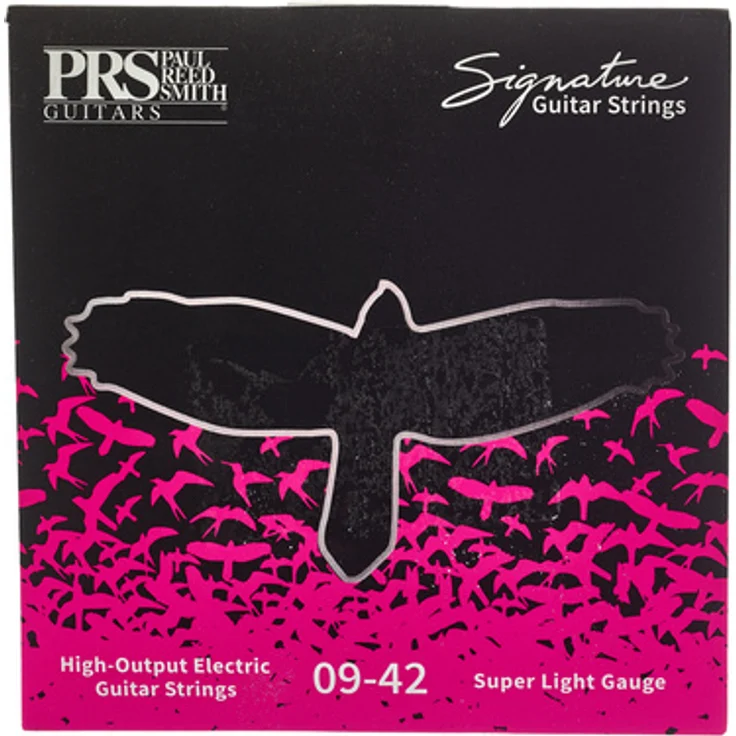 PRS Signature Strings 009 SL, Gitarrensaiten 009-042, Super Light Gauge, Nickel-plated Steel, Made in USA