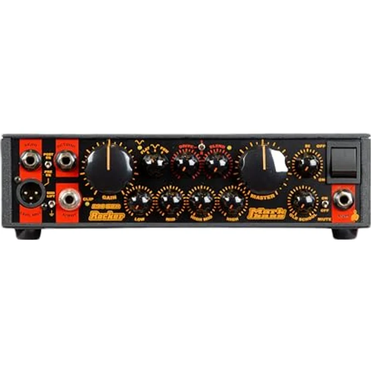 Markbass Little Mark Rocker 58R, Transistor Bassverstärker Topteil mit 500 W, kompakt und leicht, biologisch abbaubares Gehäuse – Bild 7