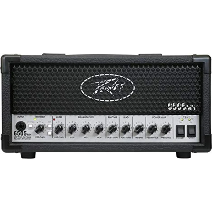 Peavey 6505 MH, Röhren-Mini-Topteil für E-Gitarre, 20 Watt RMS, 2 Kanäle, Schwarz – Bild 2
