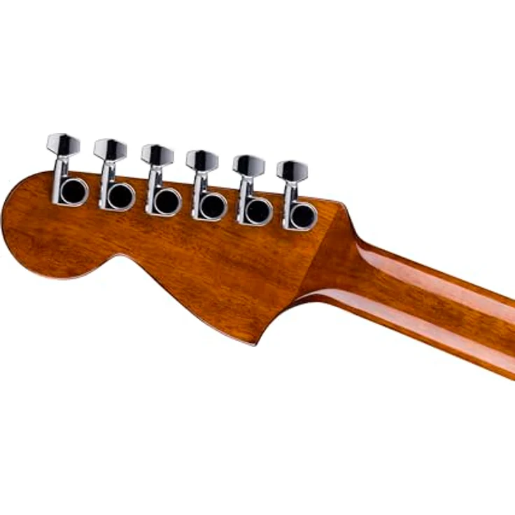 Fender CA STD Monterey E IPG NAT SAP, Westerngitarre mit Elektronik, Fichtendecke, Sapele-Korpus, Natural Sapele, 20 Vintage Bünde – Bild 5
