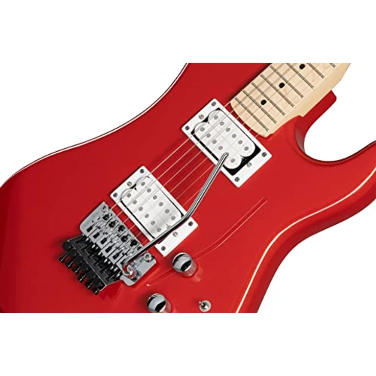 Kramer Guitars Pacer Classic SR, E-Gitarre im ST-Style, Erle Korpus, Ahorn Hals und Griffbrett, Scarlet Red Metallic – Bild 3