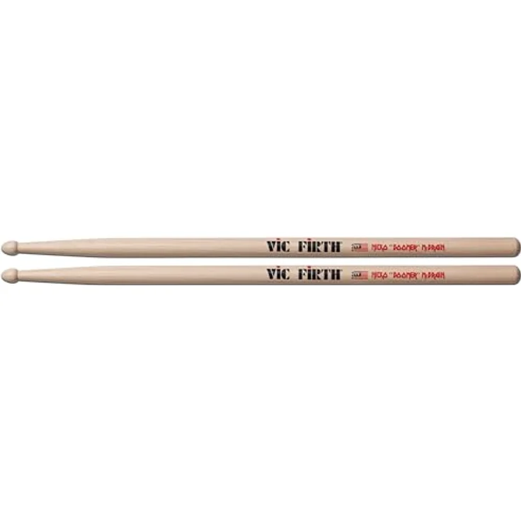 Vic Firth Signature Series Drumsticks, Nicko McBrain mit Holzspitze, entwickelt in Zusammenarbeit mit renommierten Schlagzeugern – Bild 3