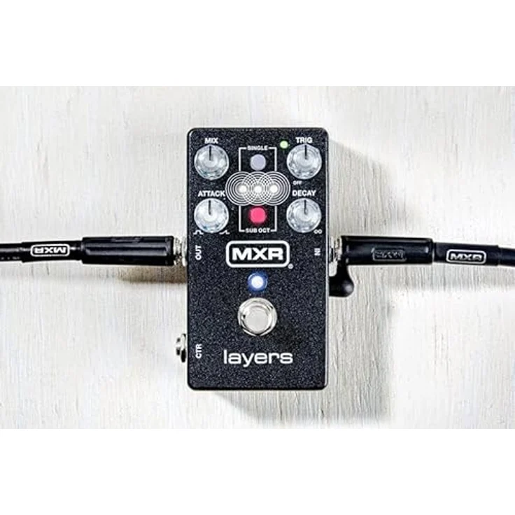 MXR Layers, Gitarren-Effektpedal mit Multi-Sustainer, Sub-Octaver und Resonator, handmade in USA – Bild 2