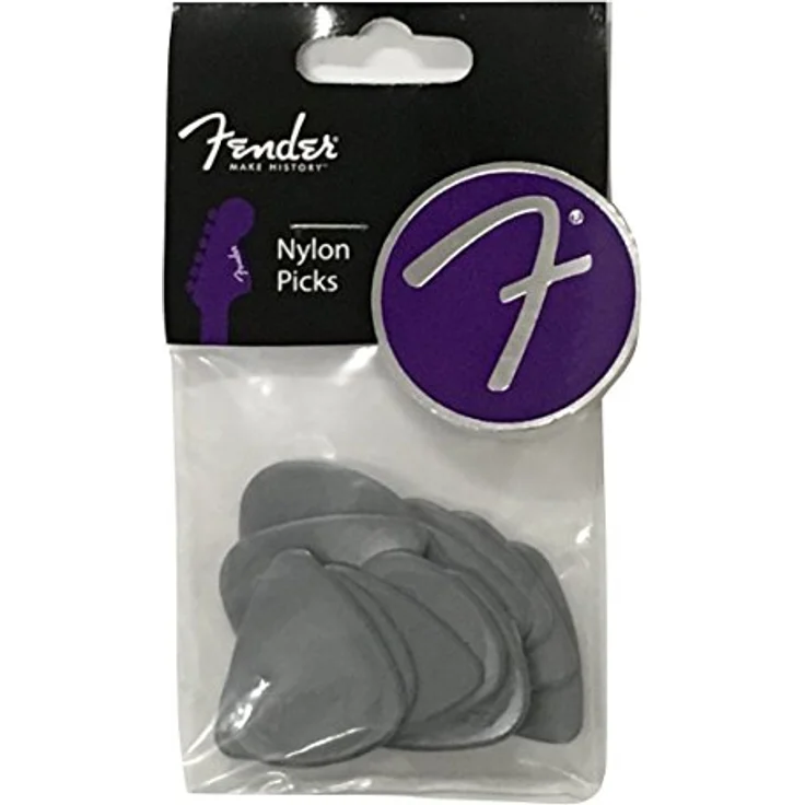 Fender Nylon 0,88 Pack, 12er Set klassisches 351 Pick aus Nylon, Stärke 0,88 mm – Bild 2