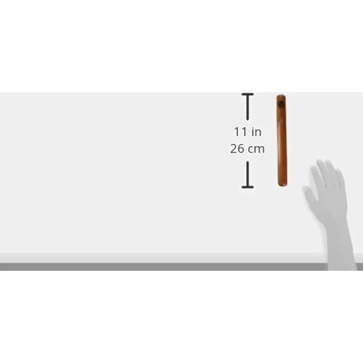 LP Traditional Claves LP 262R, Percussion aus exotischem Hartholz, 25,4 cm Länge, durchsetzungsstarker Ton – Bild 3