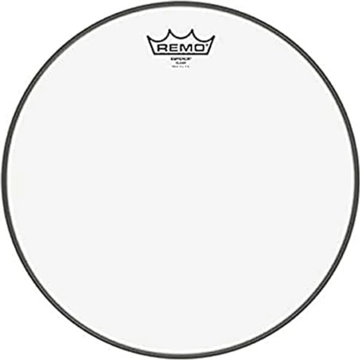 Remo 12" Emperor Clear, doppelschichtiges Schlagfell mit obertonarmer Klangcharakteristik für Rock und Heavy Music – Bild 2