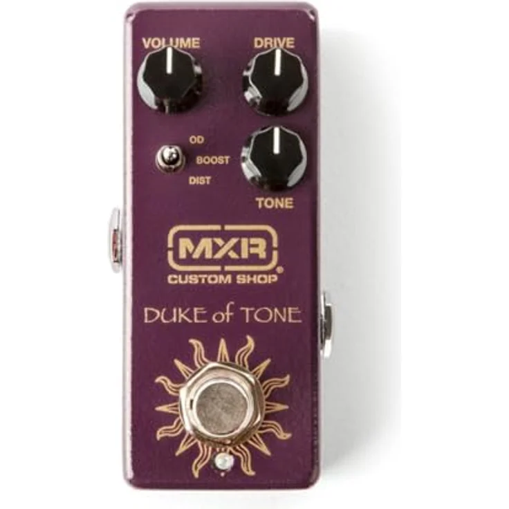 MXR Duke of Tone Overdrive Pedal, Overdrive mit Lautstärke, Boost, Drive, Ton und Verzerrung – Bild 1