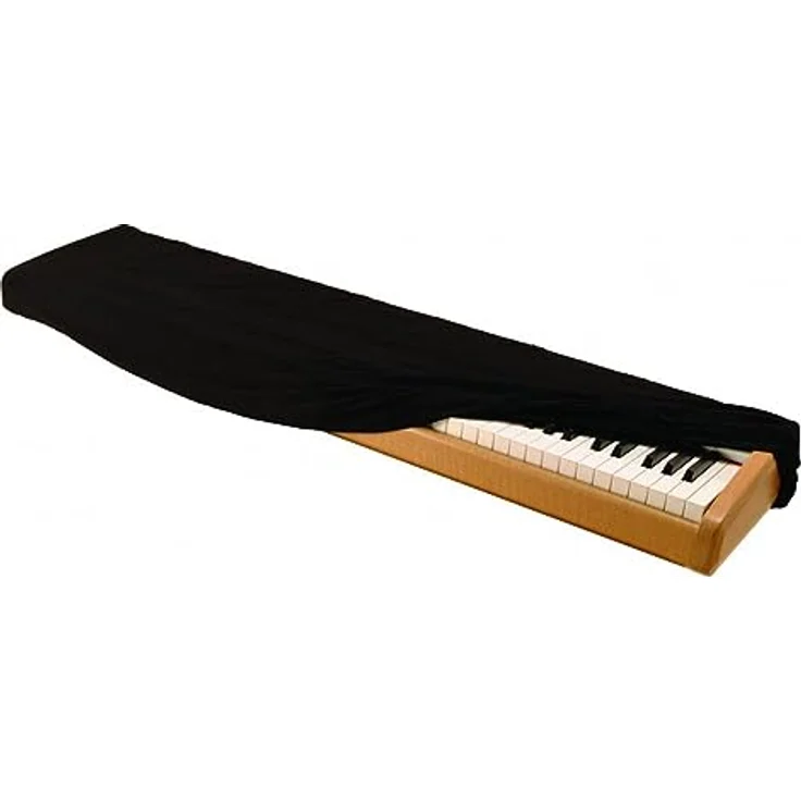 On-Stage KDA7088B, Abdeckhaube für 88 Tasten Keyboards, elastisches Material, schwarz, inkl. Beutel – Bild 2
