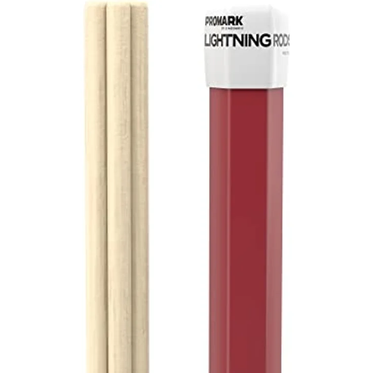ProMark L-RODS Lightning Rods, Schlagzeugsticks aus Birke, 40,64 cm lang, 1,42 cm Durchmesser – Bild 3