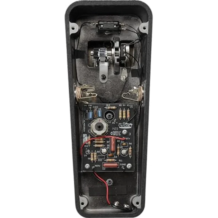 Vox V846 Vintage Wah-Wah, Wah-Wah-Pedal mit erweitertem Frequenzgang und hohem Klangprofil, schwarz – Bild 4