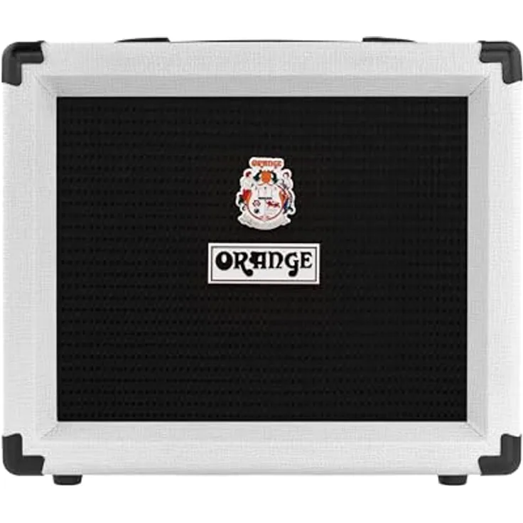 Orange Crush 20 RT Orianthi, E-Gitarren-Combo mit 20 Watt, 8 Zoll Lautsprecher, digitalem Hall, chromatischem Stimmgerät, weiß