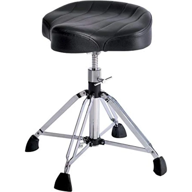 Gibraltar GI806936 Schlagzeughocker Oversized Moto Throne 9908 Pro Series, ergonomisch, höhenverstellbar, komfortable 43 cm Sitzfläche, belastbar bis 140 kg – Bild 1
