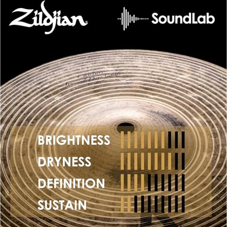 Zildjian 10" K Custom Spec. Dry Splash, Schlagzeugbecken mit natürlichem Finish, paper thin, dunkler Sound und kurzem Sustain – Bild 5