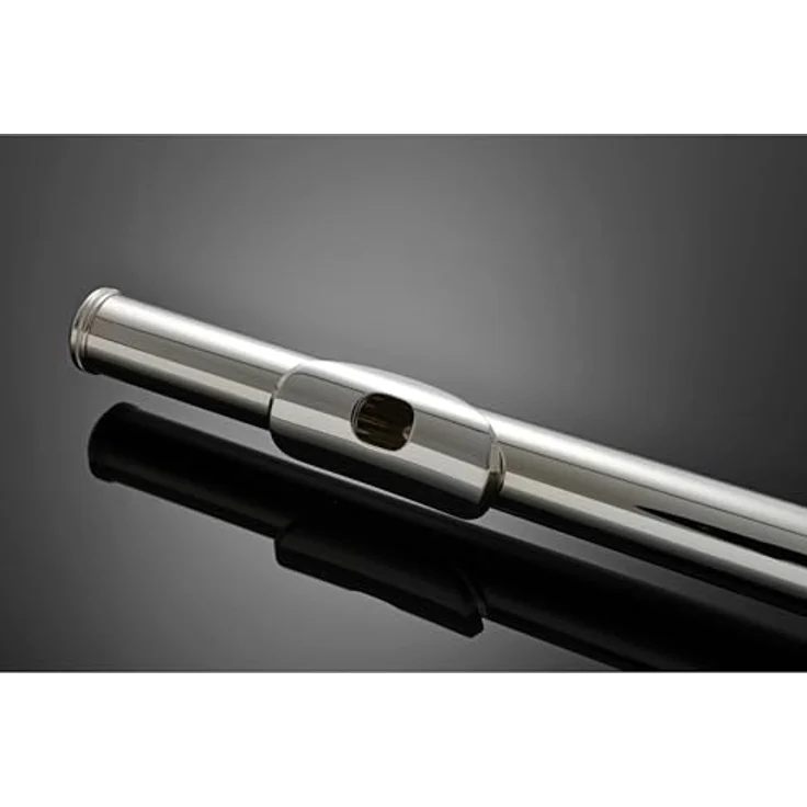 Azumi AZ-Z1 RE Querflöte, Neusilber versilbert mit 925er Sterling Silber Mundlochplatte, E-Mechanik, C-Fuß, inkl. Etui und Reinigungszubehör – Bild 2