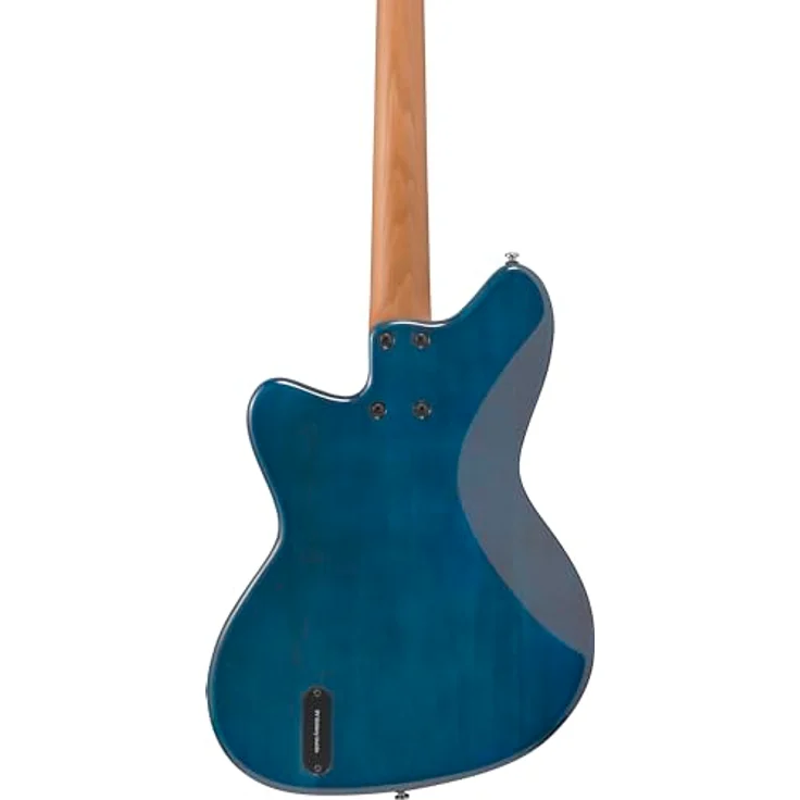 Ibanez TMB400TA-CBS, 4-saitiger E-Bass mit aktiver Elektronik, Korpus aus Pappel, Decke aus Tamo Esche, Farbe Cosmic Blue Starburst – Bild 6