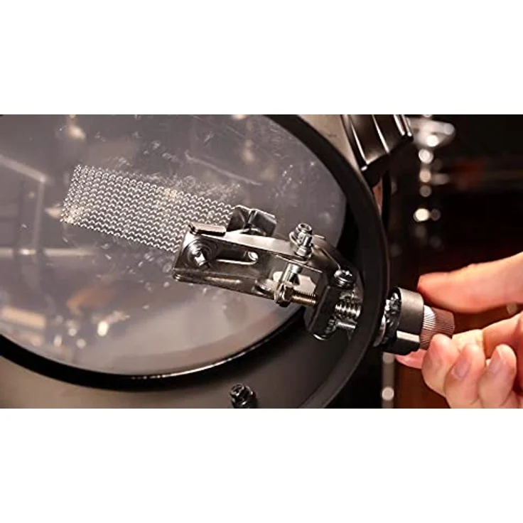 TAMA Effect Series Snare Drum 3"x10" mit Mod-Tone System und MC69 Halter, Matt Schwarz – Bild 2