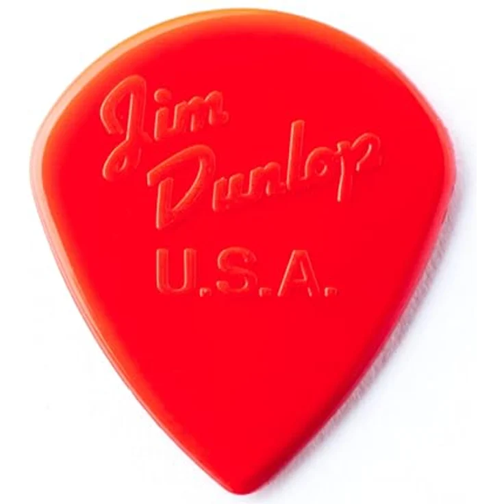 Dunlop Jazz III Nylon Sharp Plektren, 1,38 mm, rot, 6er Pack – Bild 2