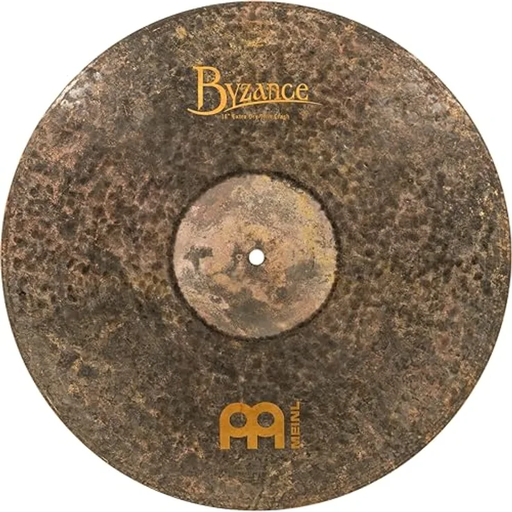 Meinl 18" Byzance Extra Dry T. Crash, sehr dünnes handgehämmertes Cymbal aus B20 Bronze mit tiefem Grundton und schnellem Ausklingen