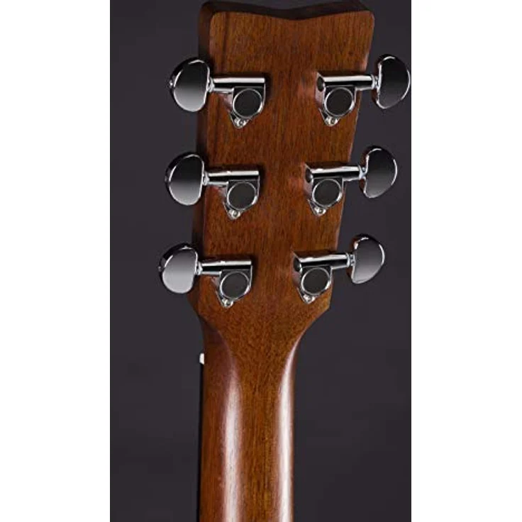 Yamaha FS800 SDB, Westerngitarre mit massiver Fichtendecke, laminierter Nato/Okume Boden, Walnuss Griffbrett, Sand Burst Finish – Bild 5