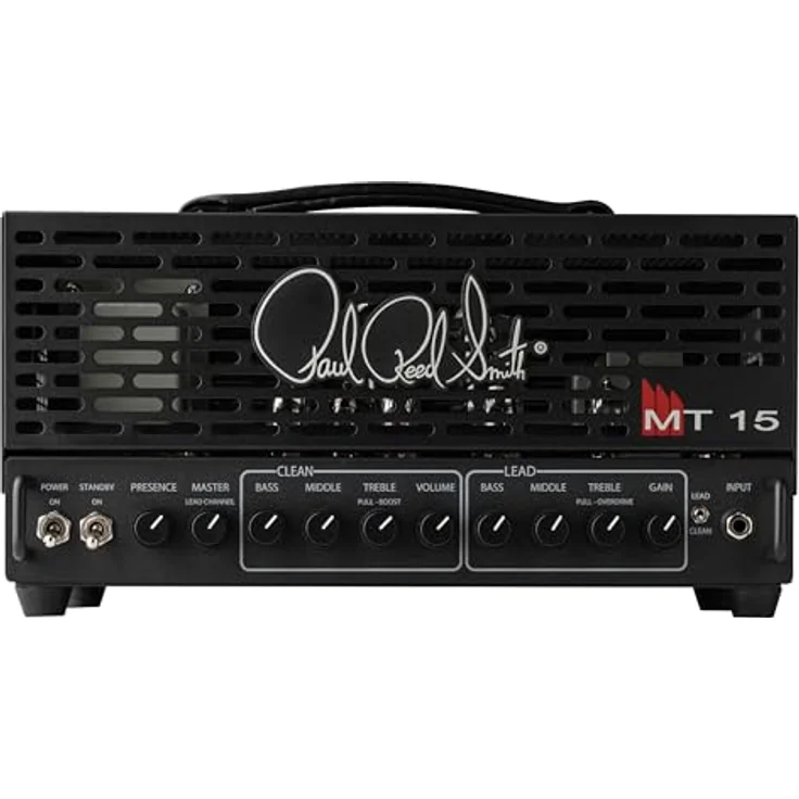 PRS MT 15 Amp V2, Mark Tremonti Signature Topteil für E-Gitarre, 15 Watt Leistung, 2 Kanäle, inkl. Fußschalter und Schutzhülle – Bild 1