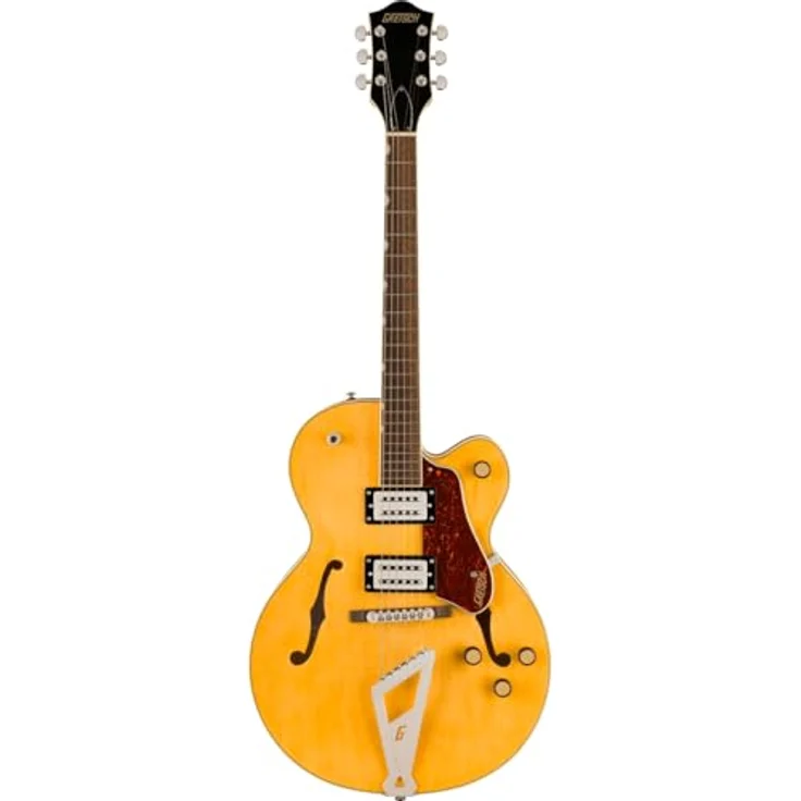 Gretsch G2420 Strml VLAM, E-Gitarre mit Hollowbody und Broad'Tron Pickups, Village Amber – Bild 2