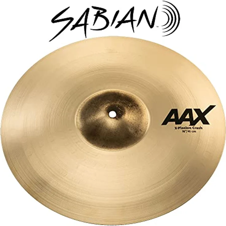 Sabian 16" AAX AAXplosion Crash, Brillant Becken mit klarem, definiertem Sound und großem Dynamikbereich, für alle Musikstile geeignet – Bild 6