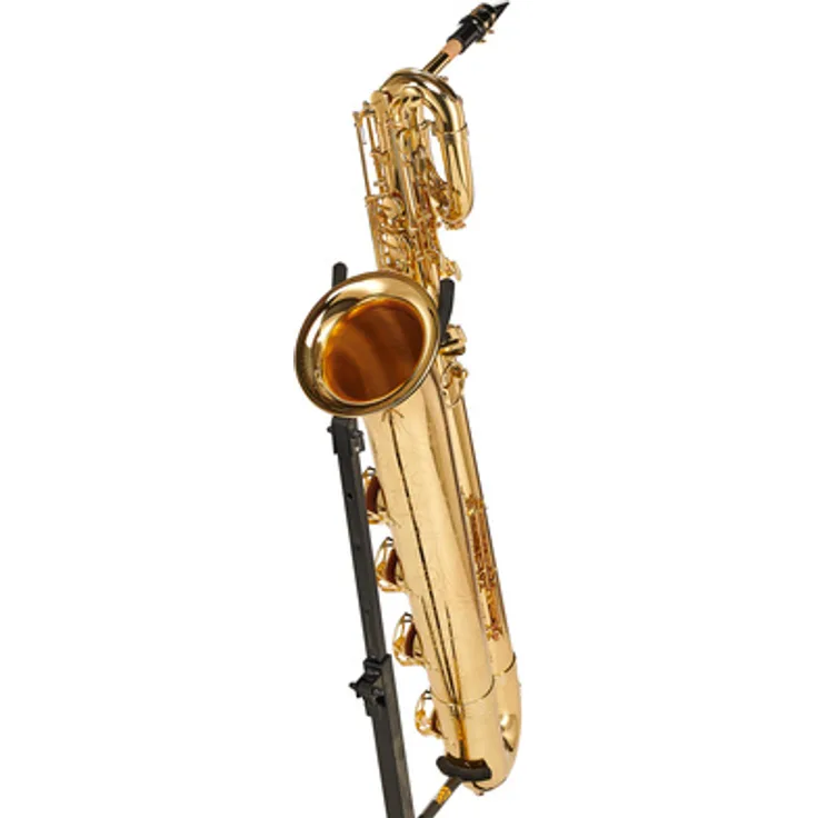 Yanagisawa B-WO10 Baritonsaxophon, Elite Model, Messing Korpus, Hoch F#- und Tief A-Klappe, Goldlack, inkl. Koffer und Mundstück