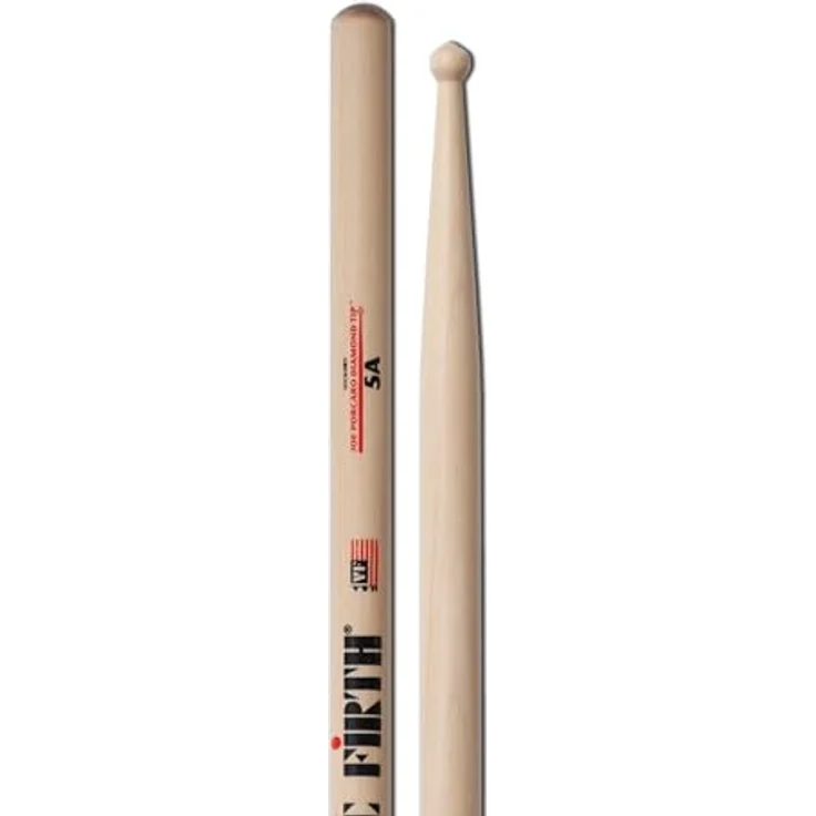 Vic Firth VFJPH5A Joe Porcaro Signature Drumsticks, entwickelt in Zusammenarbeit mit renommierten Schlagzeugern, hergestellt in den USA – Bild 1