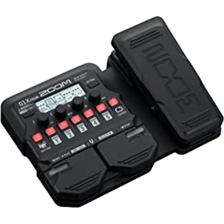 Zoom G1X FOUR Gitarren-Multieffekt-Pedal mit 70+ Effekten, Amp-Simulationen, Looper & Expression-Pedal – Ideal für Bühne & Studio – Bild 3