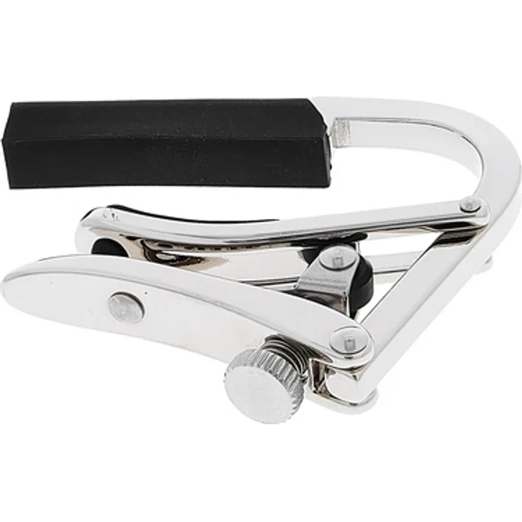 Shubb Partial Capo C8 Drop D, Kapodaster für 5 Saiten mit freier tiefer E-Saite, Nickel-Ausführung