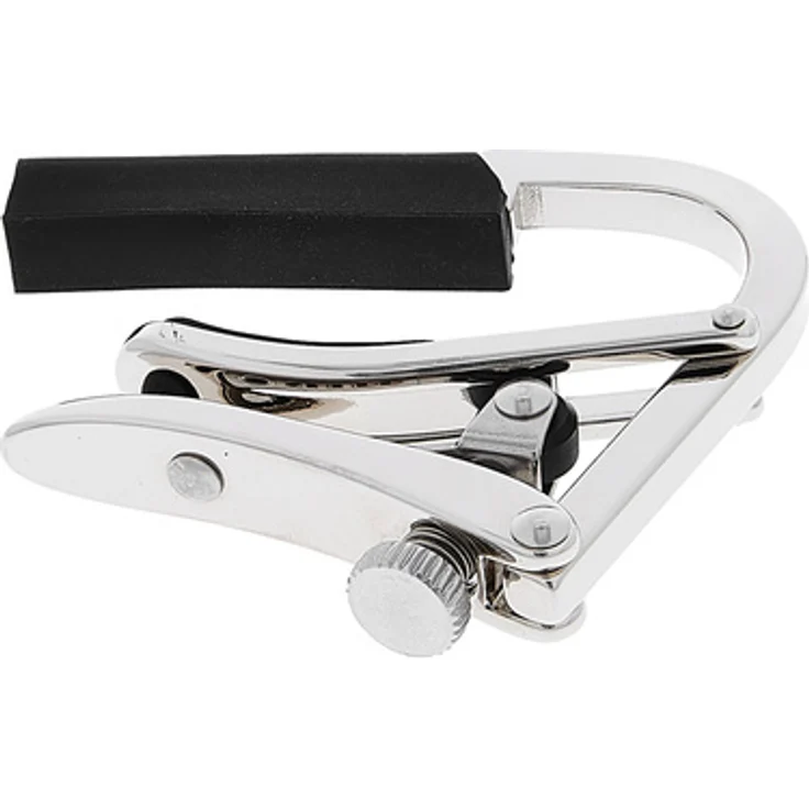 Shubb Partial Capo C8 Drop D, Kapodaster für 5 Saiten mit freier tiefer E-Saite, Nickel-Ausführung