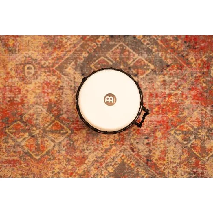 Meinl PADJ1-L-F 12" Travel Djembe, Farbe: Pharaoh's Script, leichter Kunststoff, 24" Höhe, Synthetic Fell, traditionelles Schnurspannsystem – Bild 10