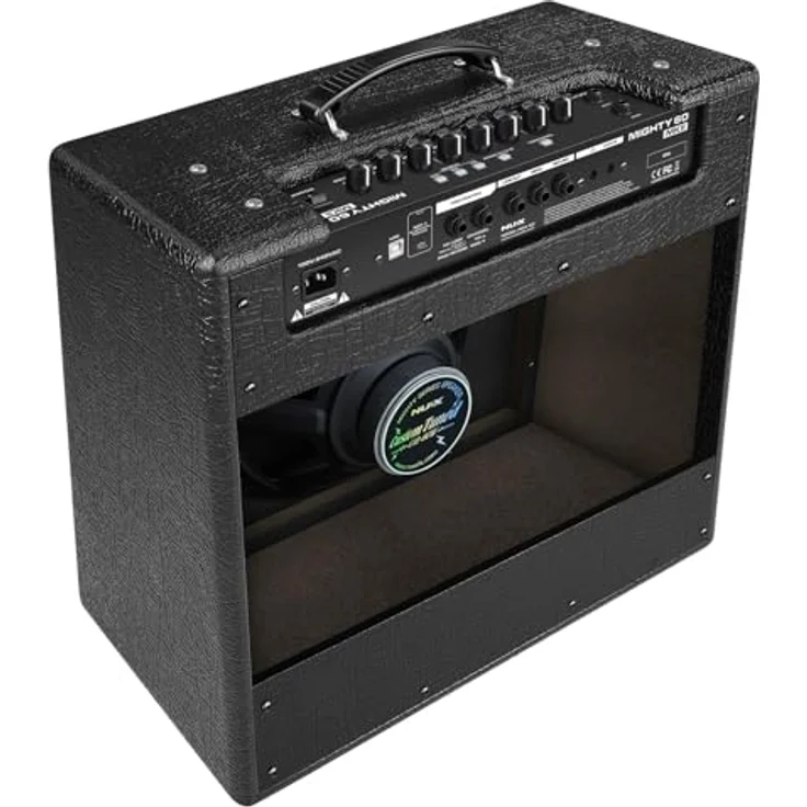 Nux Mighty 60 MKII, Modelling Combo Verstärker für E-Gitarre mit 28 Verstärkermodellen, 43 Effekten und Bluetooth Streaming – Bild 7
