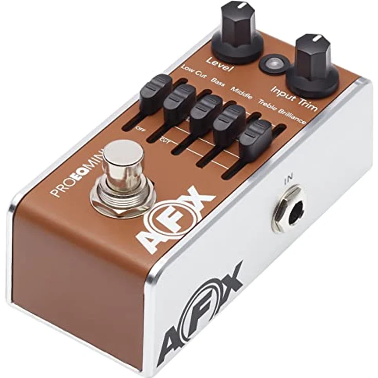 Fishman AFX Acoustiverb Mini Reverb, Effektpedal für Akustik Gitarre mit Hall, Plate & Spring Reverb, Kompakte Bauweise 48 x 97 x 49 mm – Bild 2