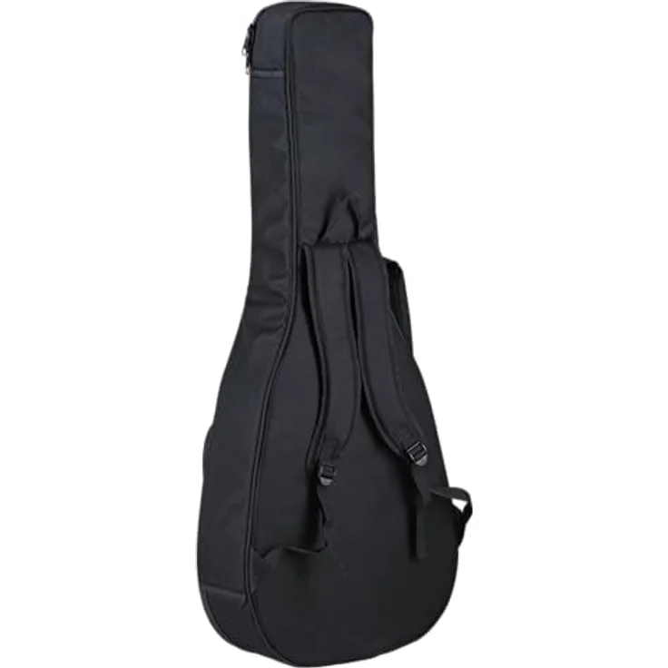 Ortega Guitars Pro Series Bag ONB14, 1/4 Klassische Gitarrentasche aus Nylon, Schwarz, mit breitem Halsgurt und gepolsterten Schultergurten – Bild 4