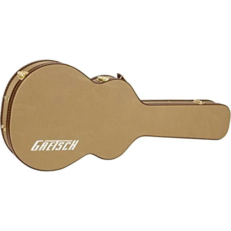 Gretsch G2622T Tweed, Gitarrenkoffer für Streamliner Centre Block mit goldenen Verschlüssen und braunem Plüschinterieur – Bild 1