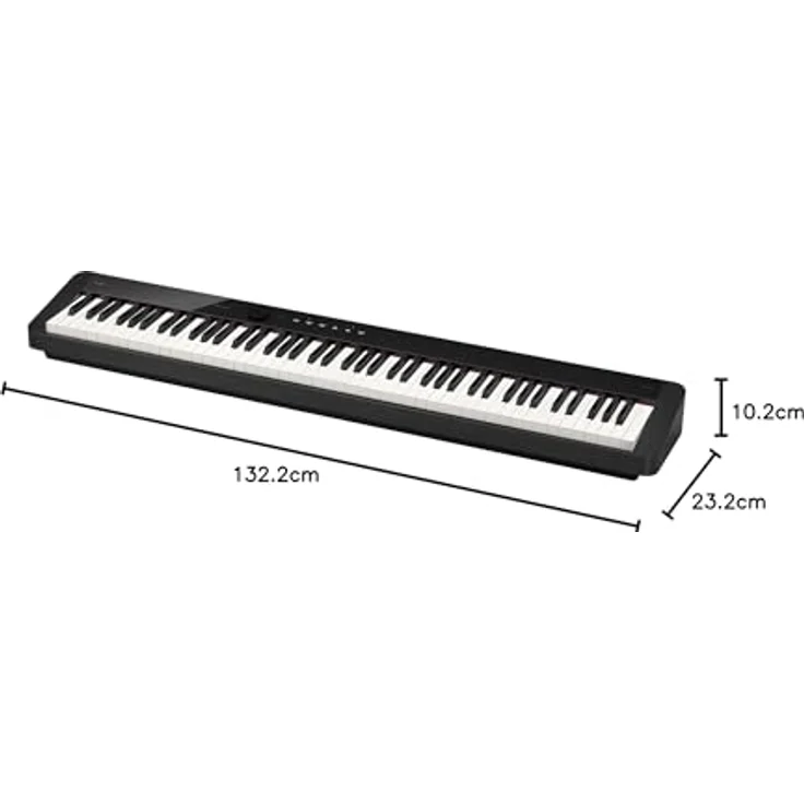 Casio PX-S1100BK, Digitalpiano mit 88 gewichteten Tasten, 18 Sounds, Bluetooth, schwarz – Bild 9