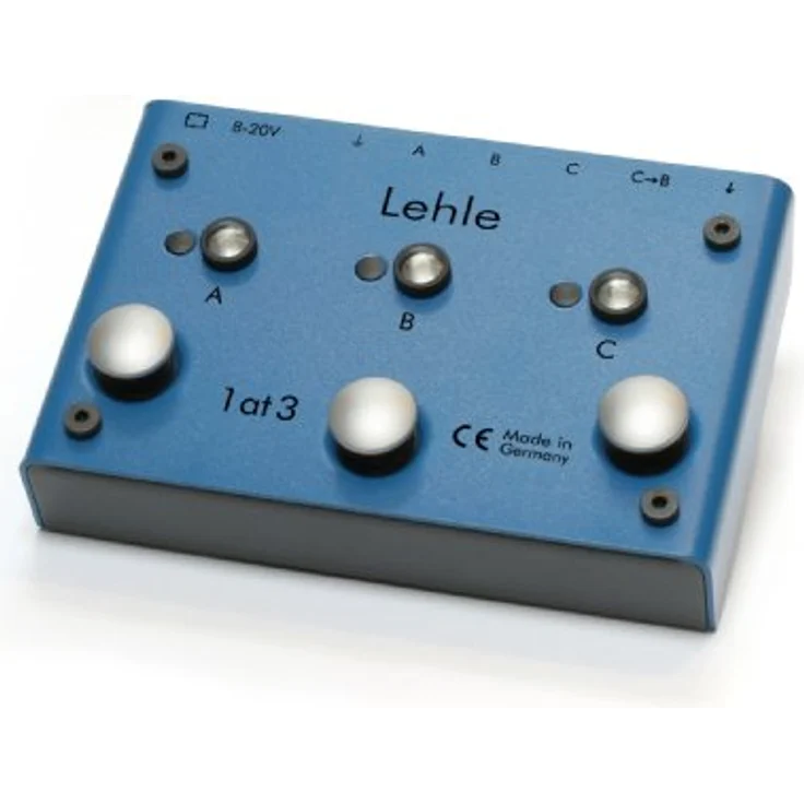 Lehle 1@3 SGoS, Switcher mit True-Bypass und Loop-Funktion für bis zu drei Amps, MIDI-fähig – Bild 3